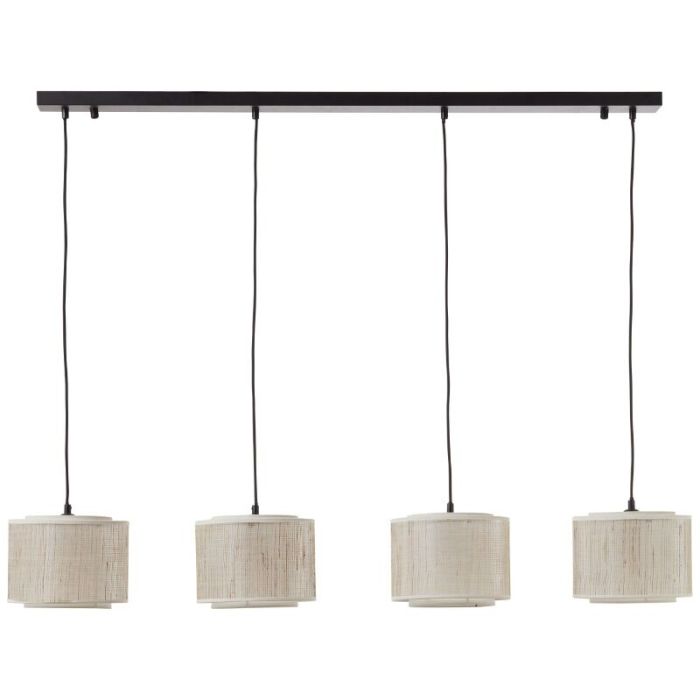 Landelijke hanglamp beige, Gerbert
