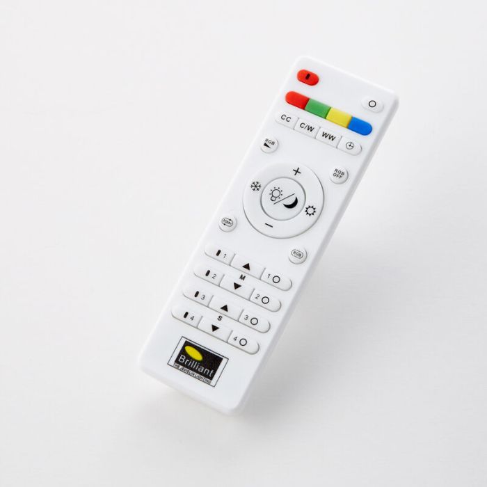 Moderne LED paneel plafondlamp Ricco, metaal, 25W LED met instelbare lichtkleur en afstandsbediening