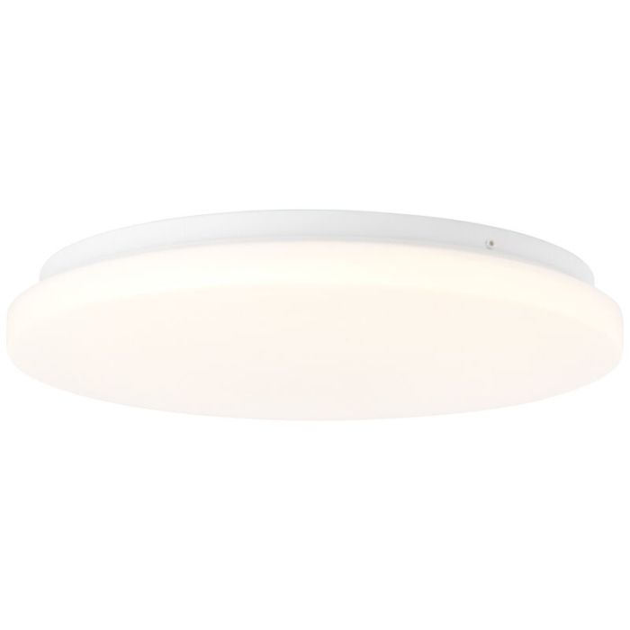 Kunststof plafonnière wit, Julie, 18W, 3000K LED