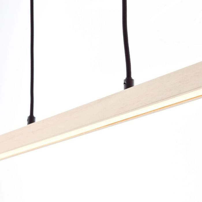 Landelijke hanglamp bruin, Renuka, 19W, 3000K LED