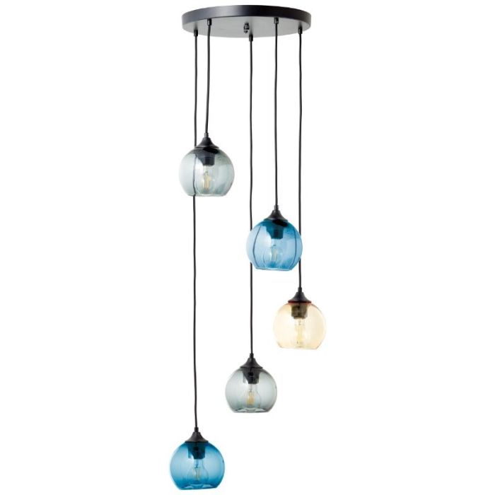 Design hanglamp veelkleurig, Quinton