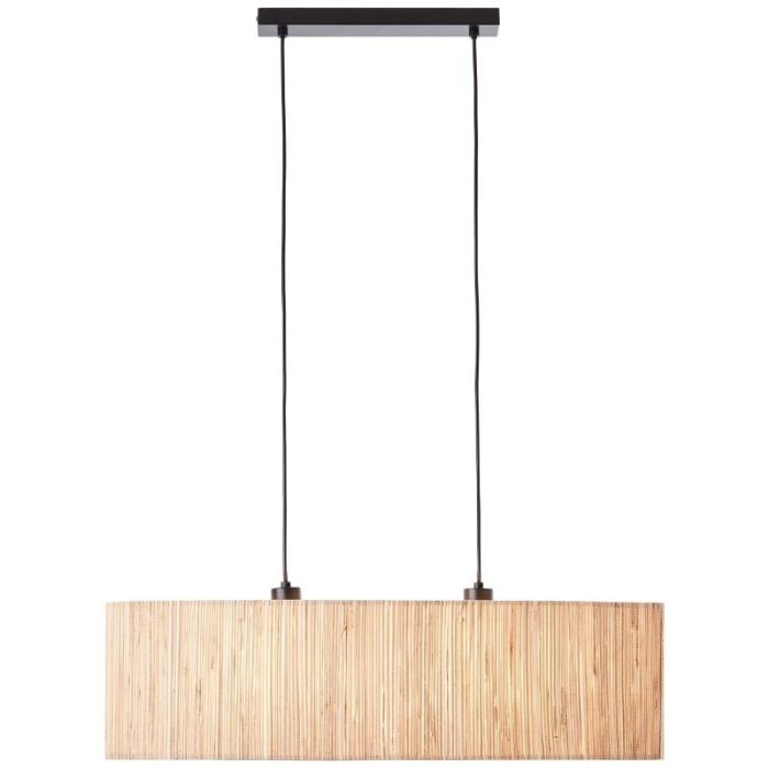 Landelijke hanglamp beige, Wenda