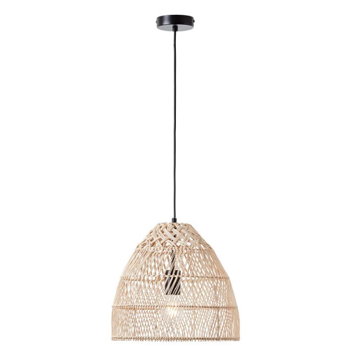 Rotan hanglamp bruin, Esra