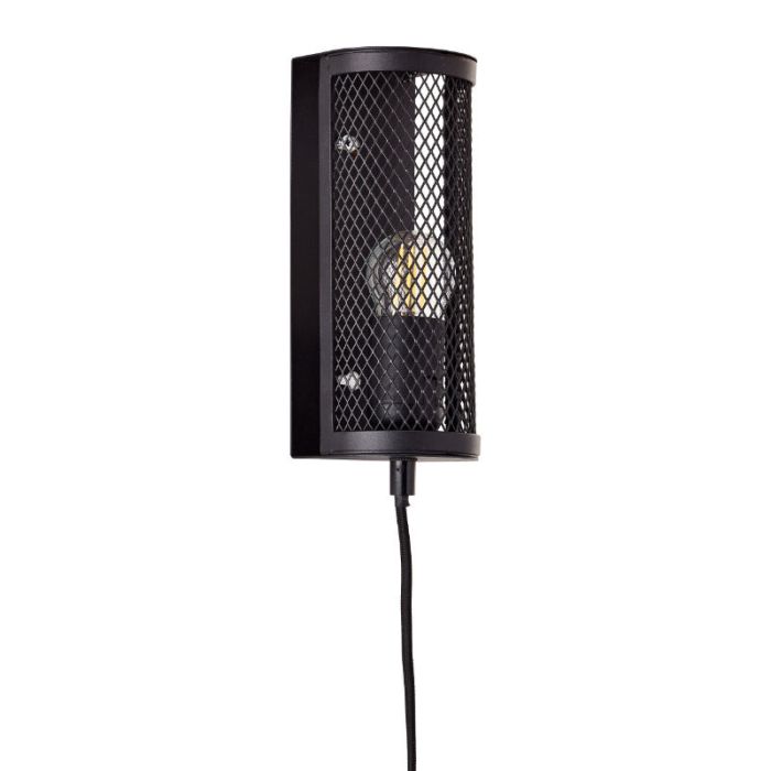 Industriële wandlamp zwart, Esperanza