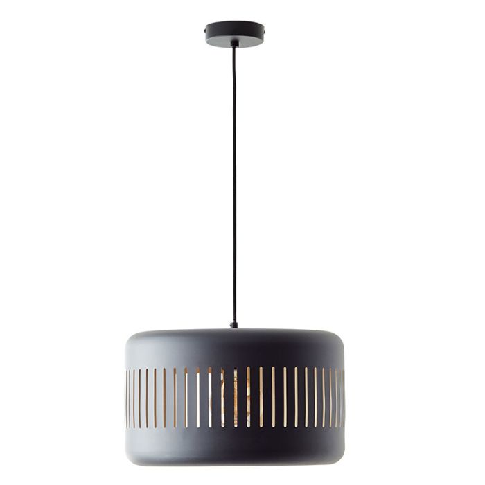Industriële hanglamp zwart, Veronika