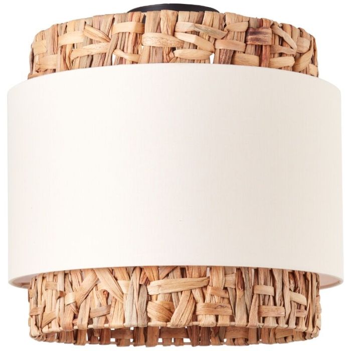 Landelijke plafondlamp bruin, Vibeke