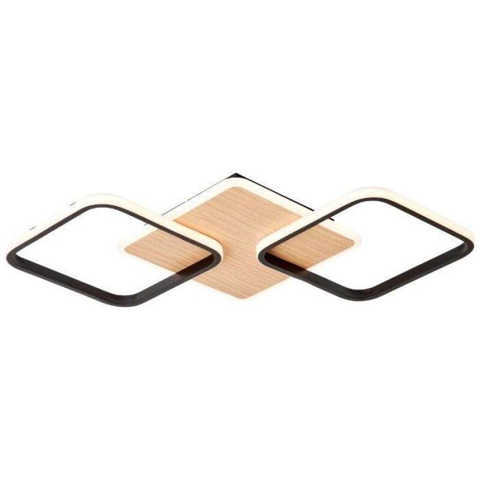 Moderne plafonnière bruin, Rawan, 40W, 3000K LED
