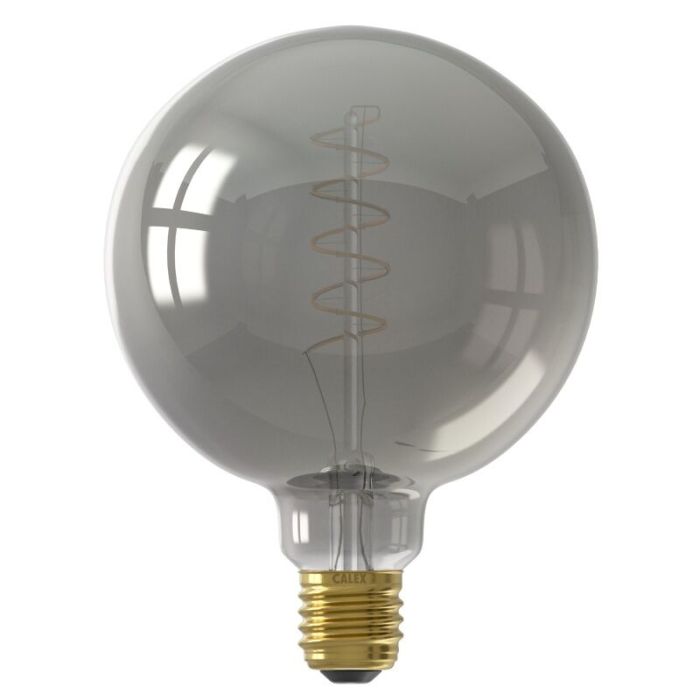 Dimbare Calex E27 LED filament lamp grijs, 4W, 1800K