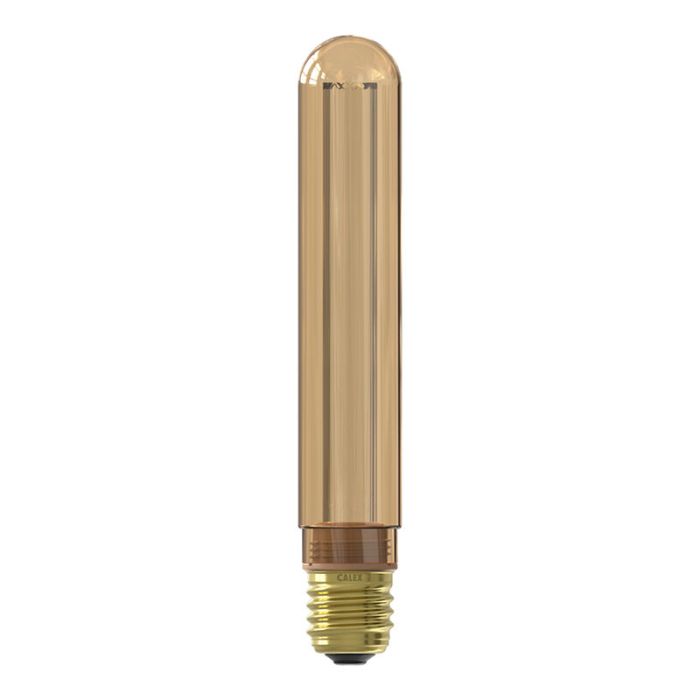Dimbare Calex E27 LED buislamp amber, 2,3W, 1800K