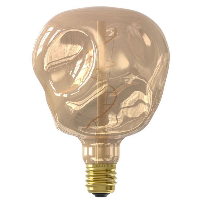 Dimbare Calex E27 LED filament lamp amber, 4W, 1800K
