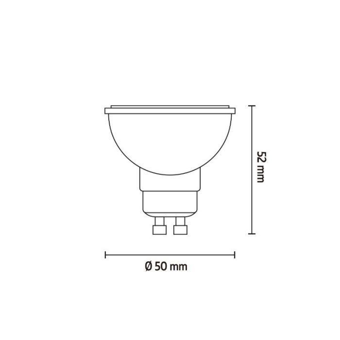 Calex Smart LED lamp GU10 4,9W, RGBW