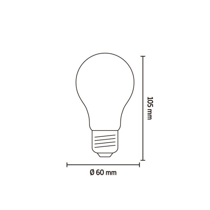 Calex Smart LED lamp E27 7W, warm tot koud wit verstelbare