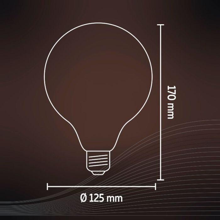 Calex Smart LED lamp E27 grijs, 7W, 1800K