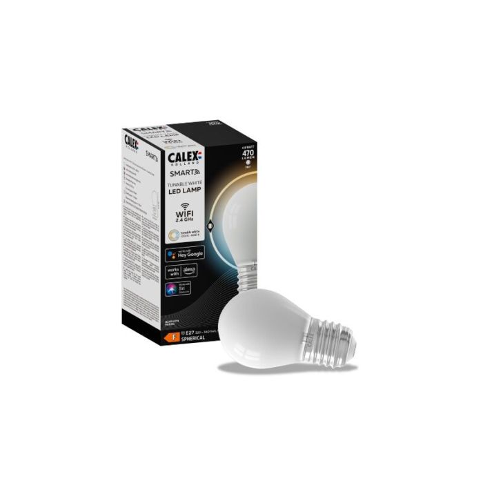 Calex Smart LED lamp E27, 4,9W, 2200-4000K