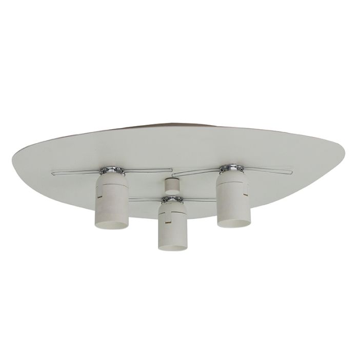 Metalen plafondlamp blauw, Leilani