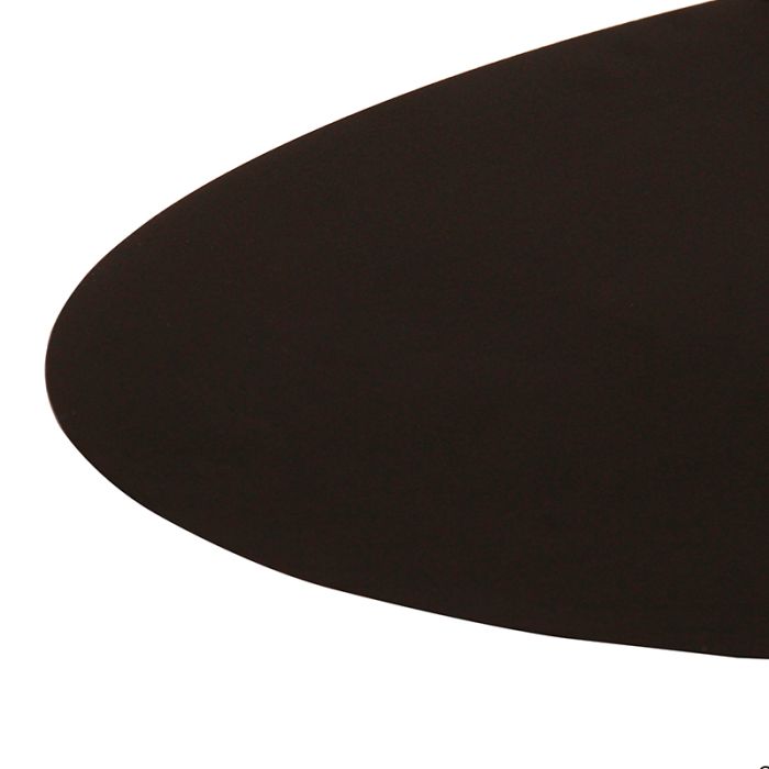 Moderne wandlamp zwart, Lizan