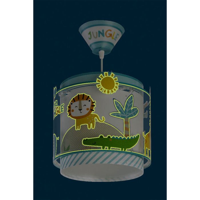 Jungle hanglamp kinderkamer