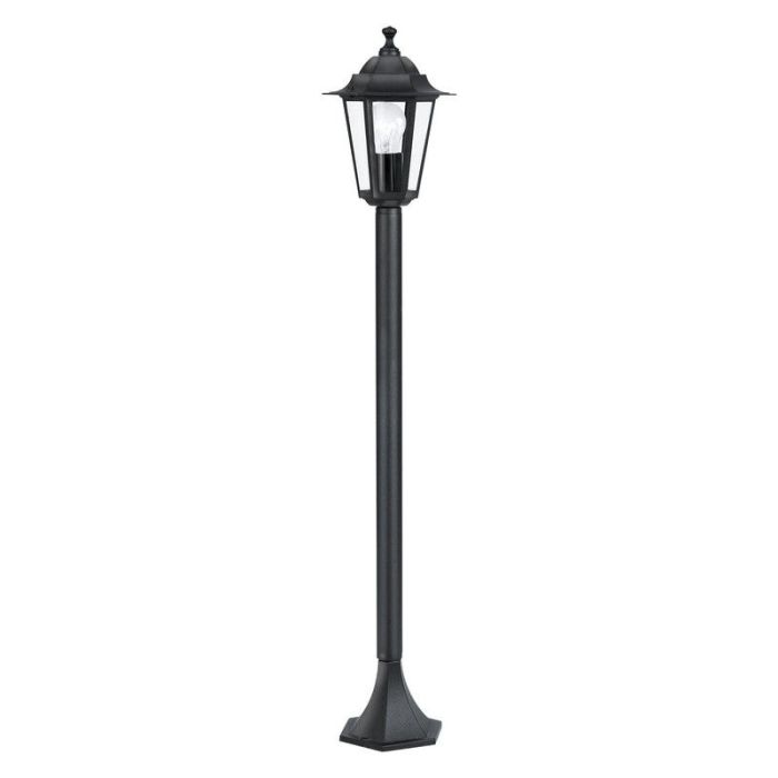 Zwarte klassieke buitenlamp aluminium, Alieke, IP44