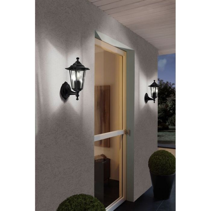 Zwarte klassieke buitenlamp aluminium, Alieke, IP44