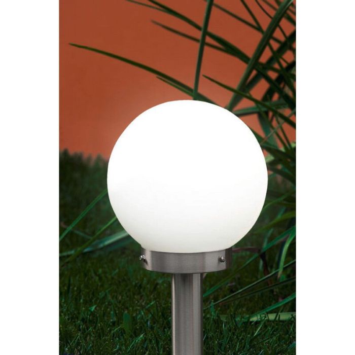 Zilveren buitenlamp rvs, Baukje, IP44