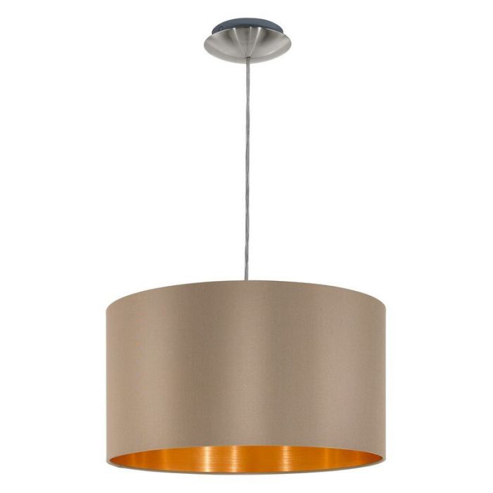 Gouden moderne hanglamp stof, Terme