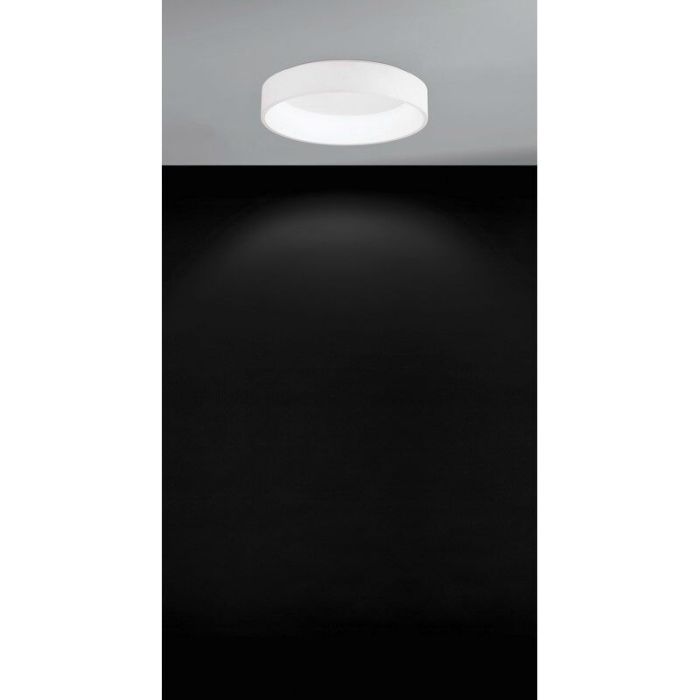 Witte design plafondlamp kunststof, Elsje, 34W, 3000K LED