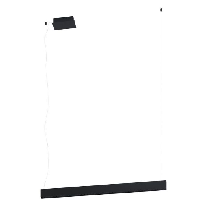Zwarte moderne hanglamp staal, Varun, 31W, 3000K LED