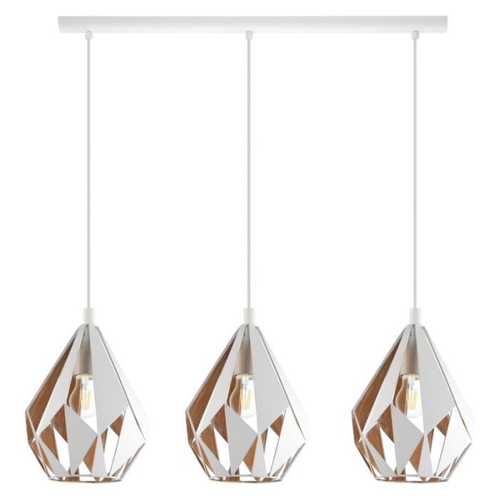 Witte design hanglamp metaal, Acri