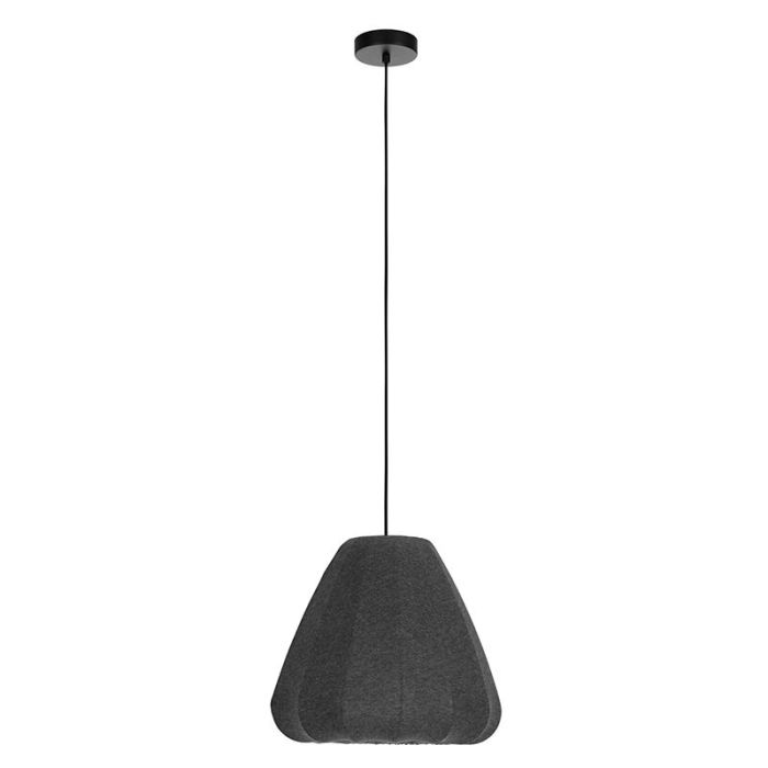 Grijze hanglamp stof, Benji