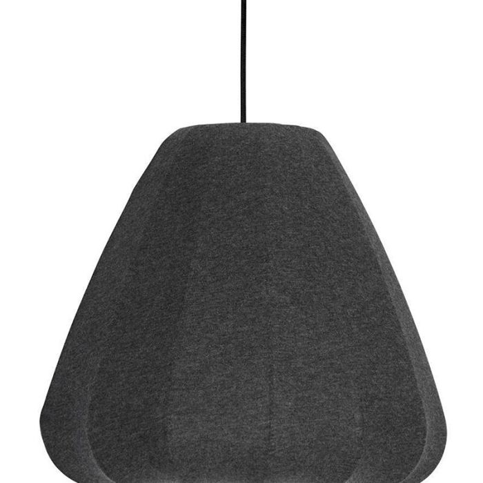 Grijze hanglamp stof, Benji