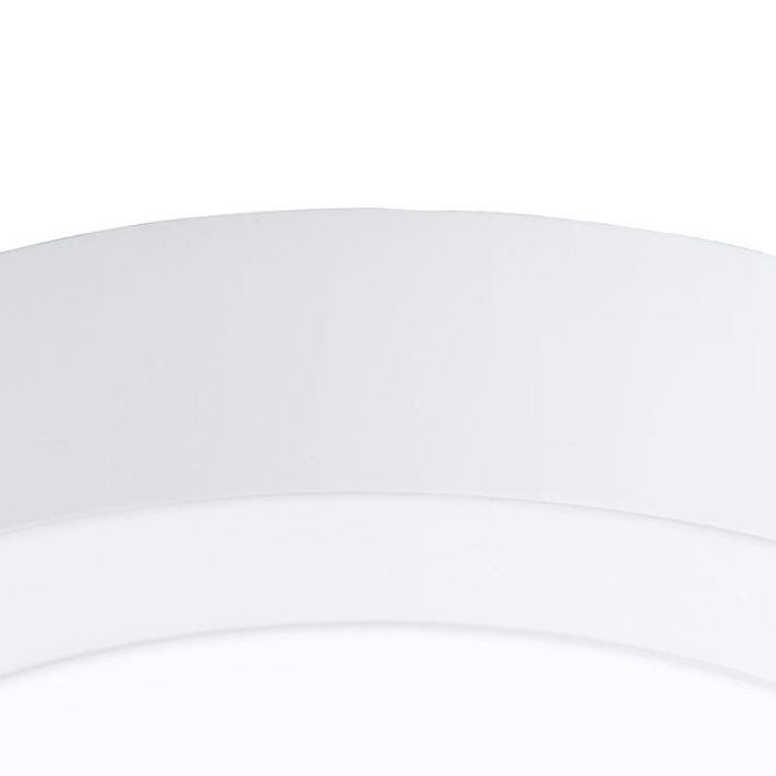 Witte smart plafondlamp kunststof, Geraldo, 16,5W, warm tot koud wit verstelbare LED, IP44