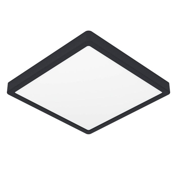 Witte plafonnière kunststof, Geraldo, 20,5W, 3000K LED