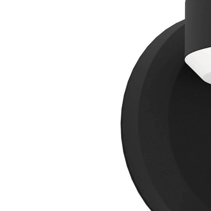 Zwarte buiten wandlamp met bewegingssensor kunststof, Gabriella, 3,6W, 3000K LED, IP44