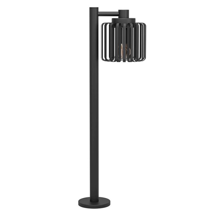 Zwarte industriële buitenlamp aluminium, Rebecca, IP65