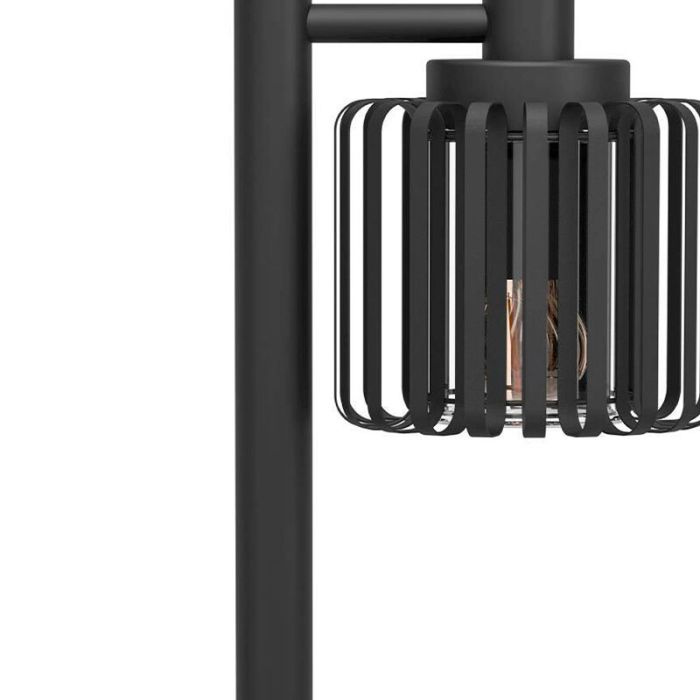 Zwarte industriële buitenlamp aluminium, Rebecca, IP65