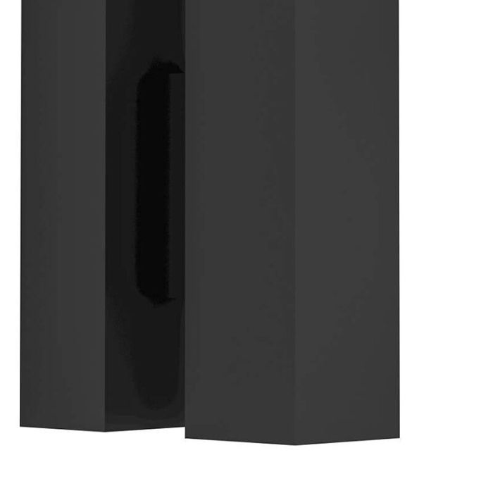 Zwarte moderne buitenlamp aluminium, Salman, 4,5W, 3000K LED, IP44