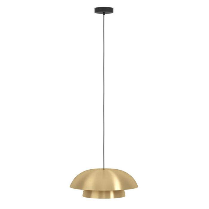 Gouden moderne hanglamp staal, Chuck