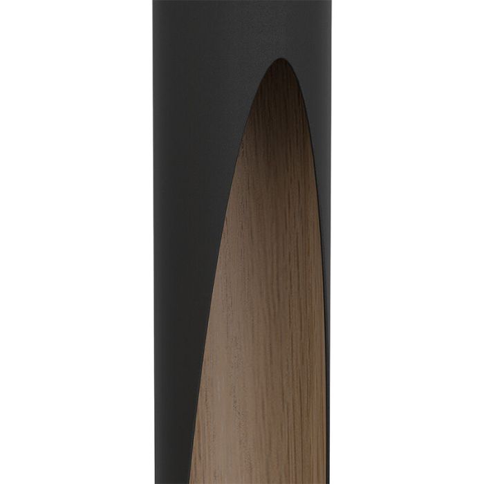Bruine moderne hanglamp aluminium, Aloysius