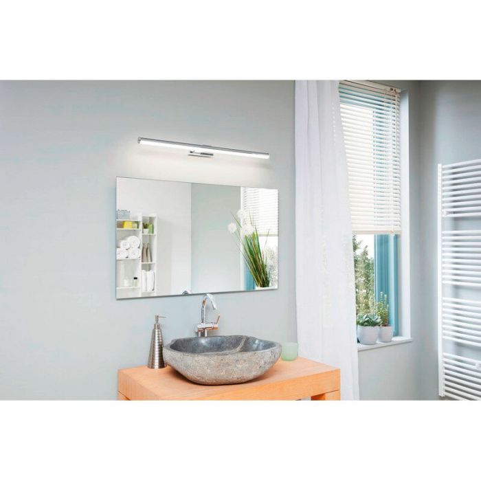 Chromen wandlamp kunststof, Chandeni, 14W, 4000K LED, IP44