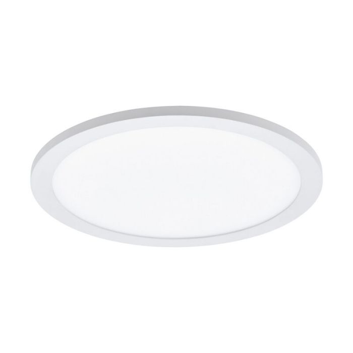 Witte plafonniere Ericus, aluminium, met verstelbare lichtkleur