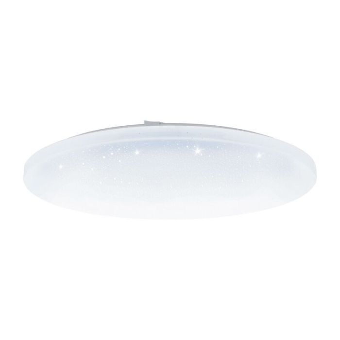 Witte plafonniere Eloise, staal, met verstelbare lichtkleur