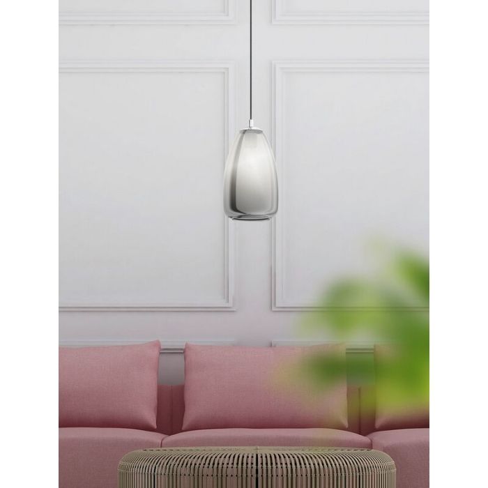 Design hanglamp rookglas, Fredericus