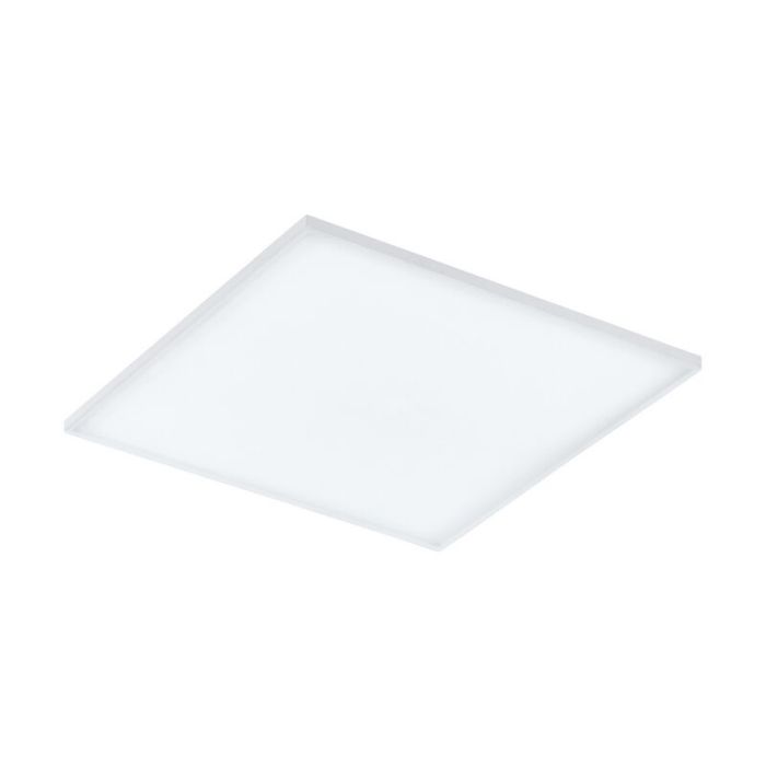 Witte plafonniere Yannick, staal, 33w 4000K (wit) LED