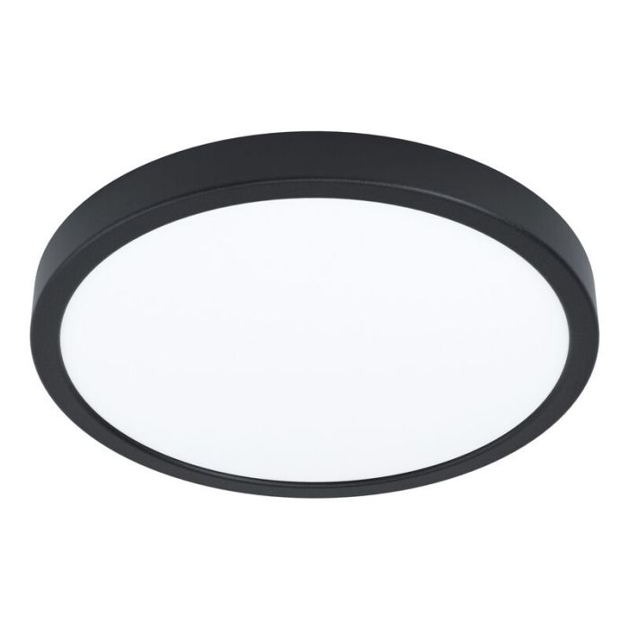 Zwarte plafondlamp Pascale, staal, 20w 3000K (warm wit) LED