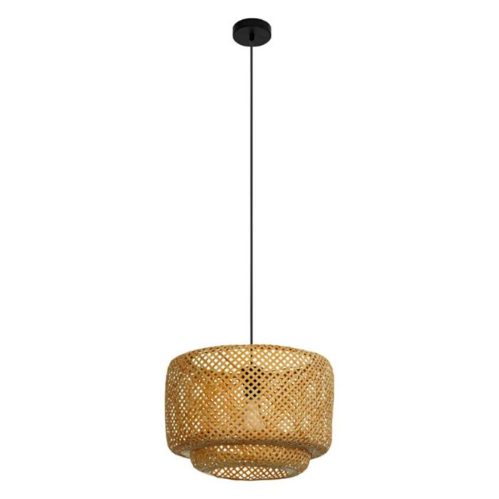 Rotan hanglamp bruin, Jetze