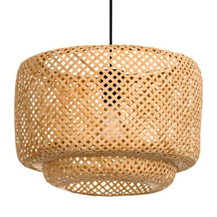 Rotan hanglamp bruin, Jetze