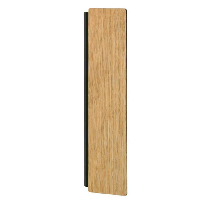 Houten wandlamp zwart, Zion, 12W, 3000K LED