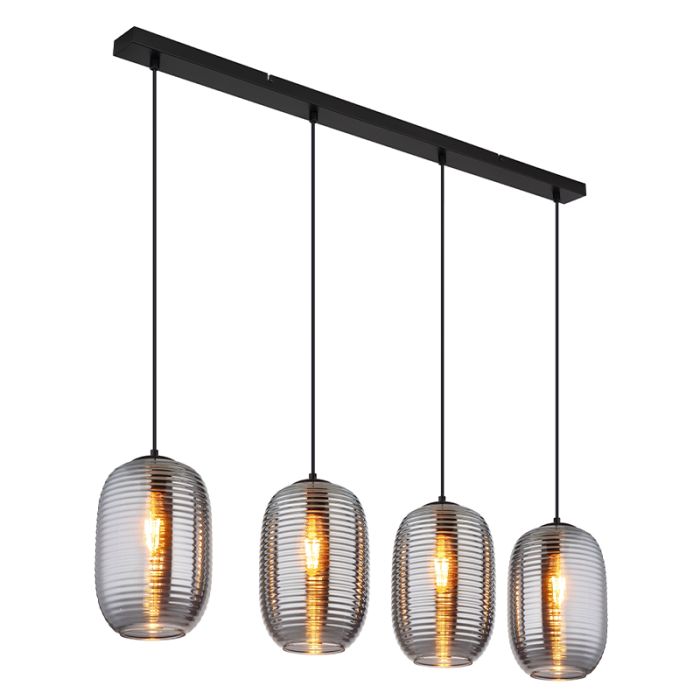 Design hanglamp rookglas, Arina