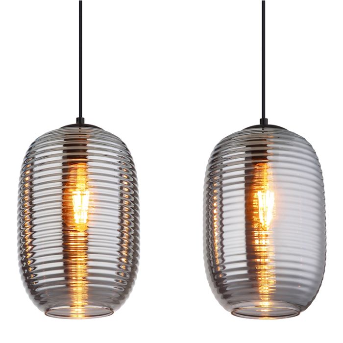 Design hanglamp rookglas, Arina