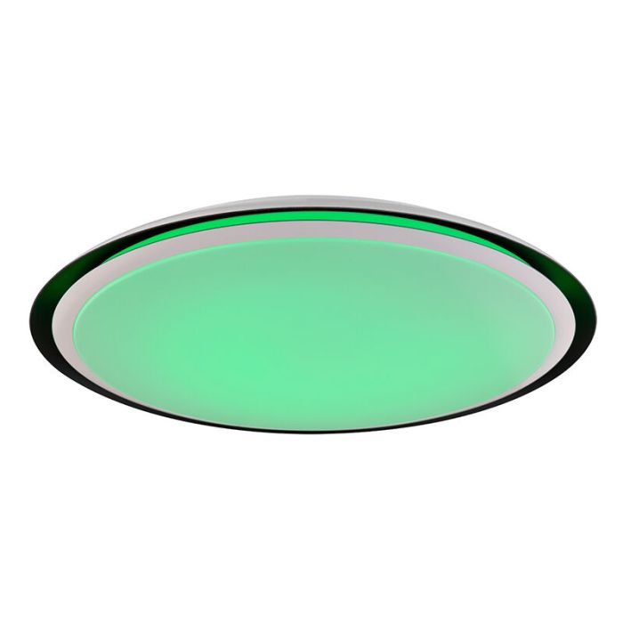 Moderne smart plafondlamp Invo, wit, metaal, warm tot koud wit verstelbare LED